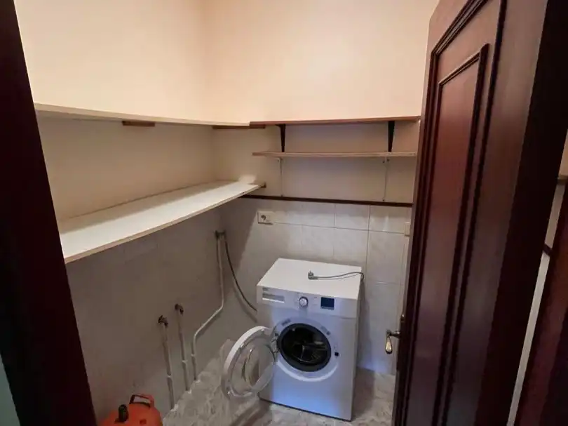 Kitchen of Flat for rent in Burela  with Furnished, Oven and Washing machine