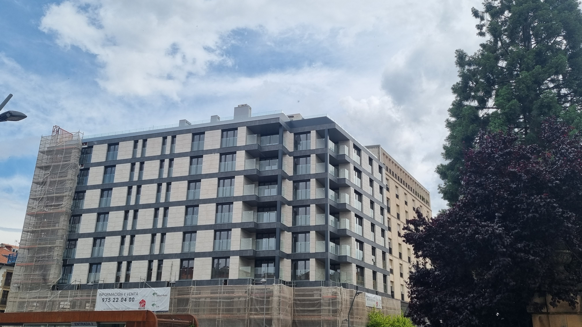 Vista exterior de Piso en venta en Soria Capital 