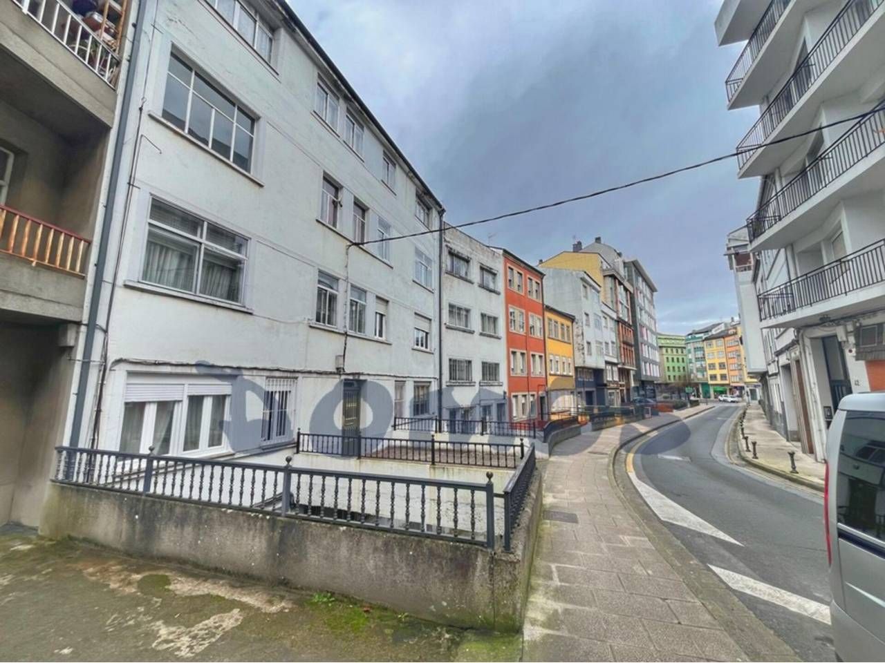 Vista exterior de Pis en venda en Lugo Capital amb Calefacció