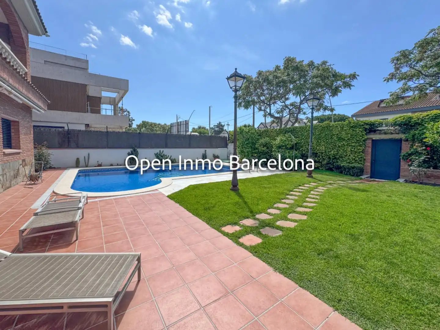 Garden of Houses for sale in Castelldefels  with Air Conditioner, Heating and Private garden