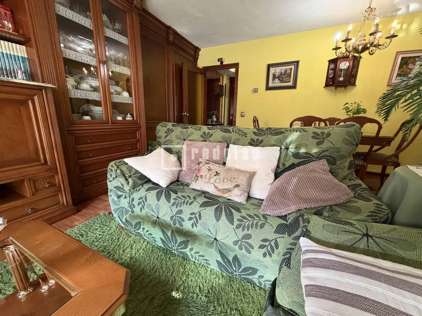 Sala de estar de Piso en venta en Madrid con Calefacción, Parquet y Terraza