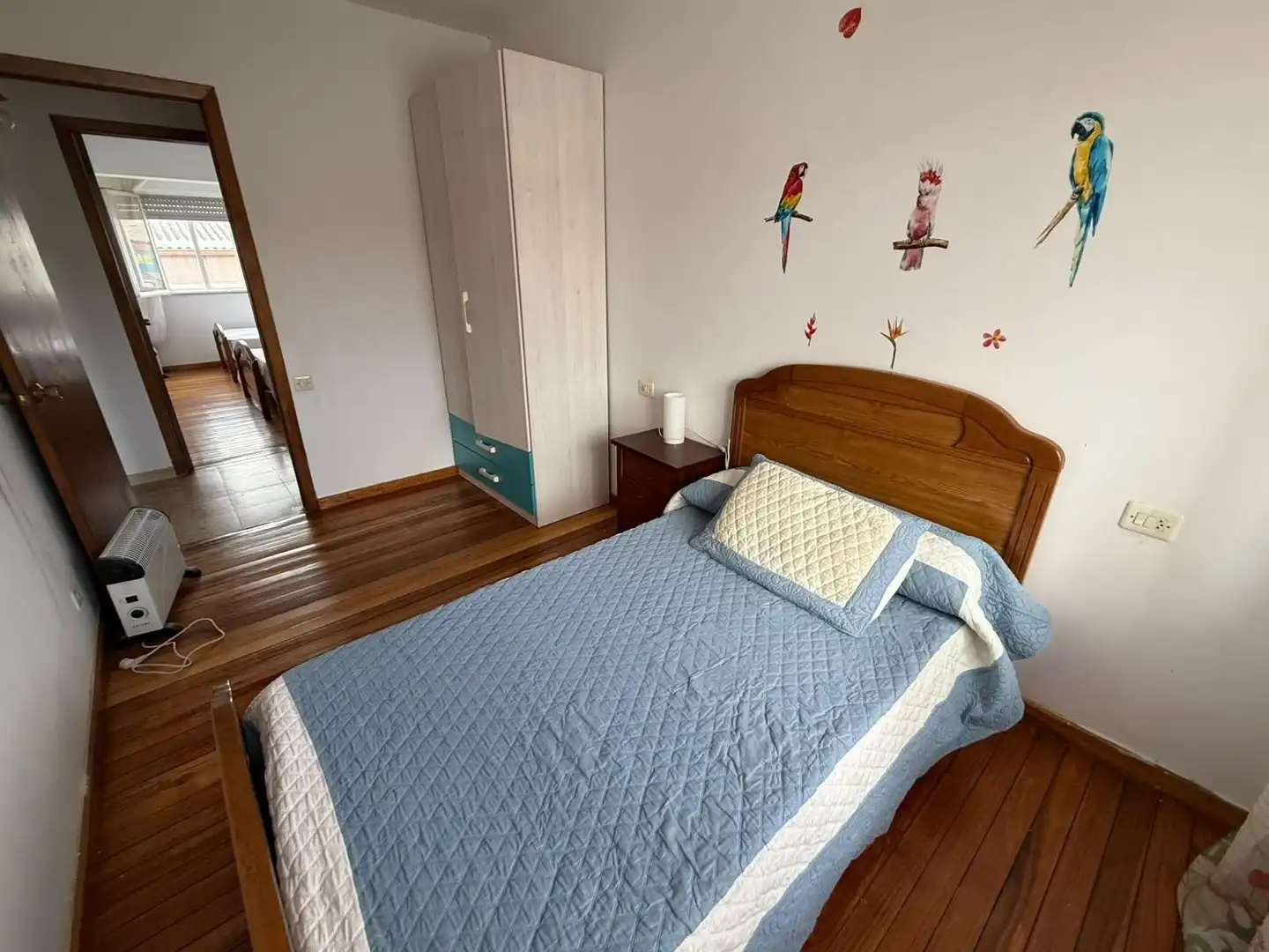Bedroom of Apartments for rent in Boiro, A Coruña
