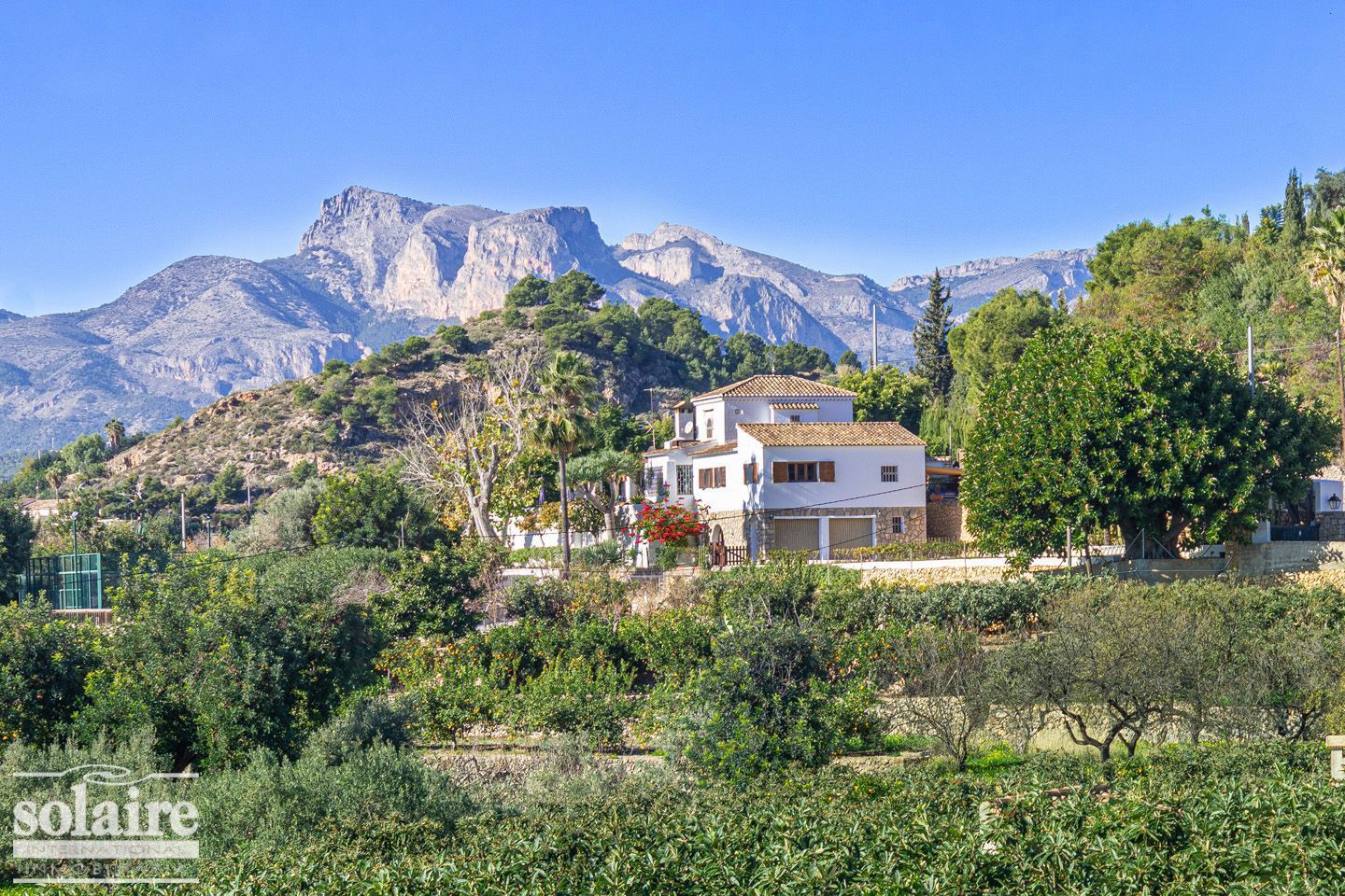 Vista exterior de Casa o chalet en venta en Altea con Aire acondicionado, Calefacción y Jardín privado