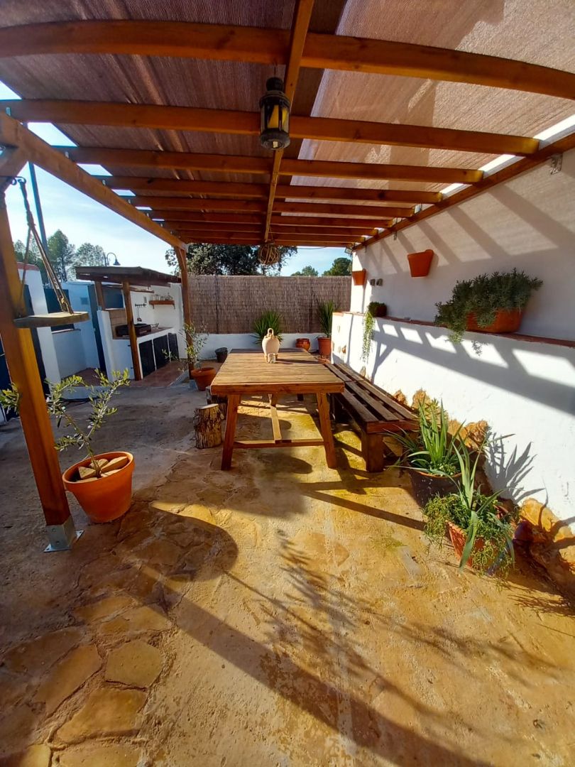 Terrace of Country house for sale in Sant Joan de Moró  with Air Conditioner, Heating and Private garden