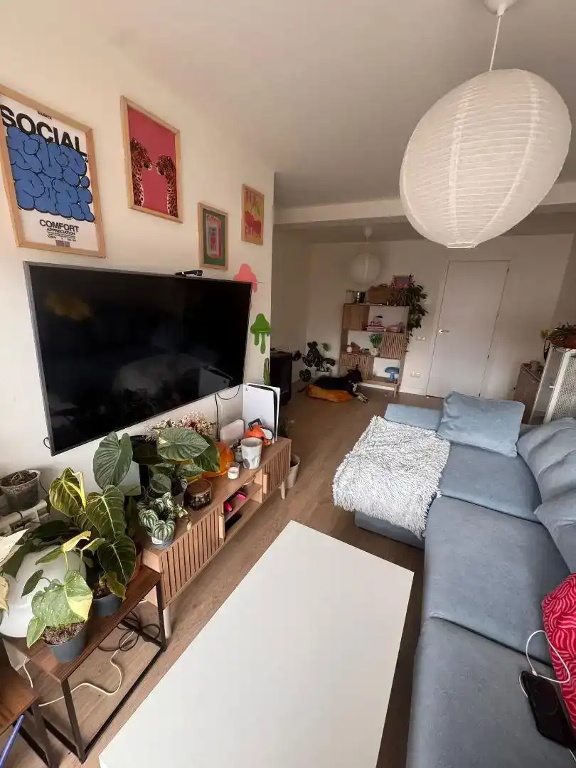 Living room of Flat for share in Alcorcón  with Oven, Washing machine and Microwave