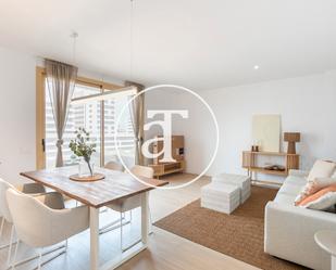 Living room of Flat to rent in Badalona  with Air Conditioner, Heating and Terrace