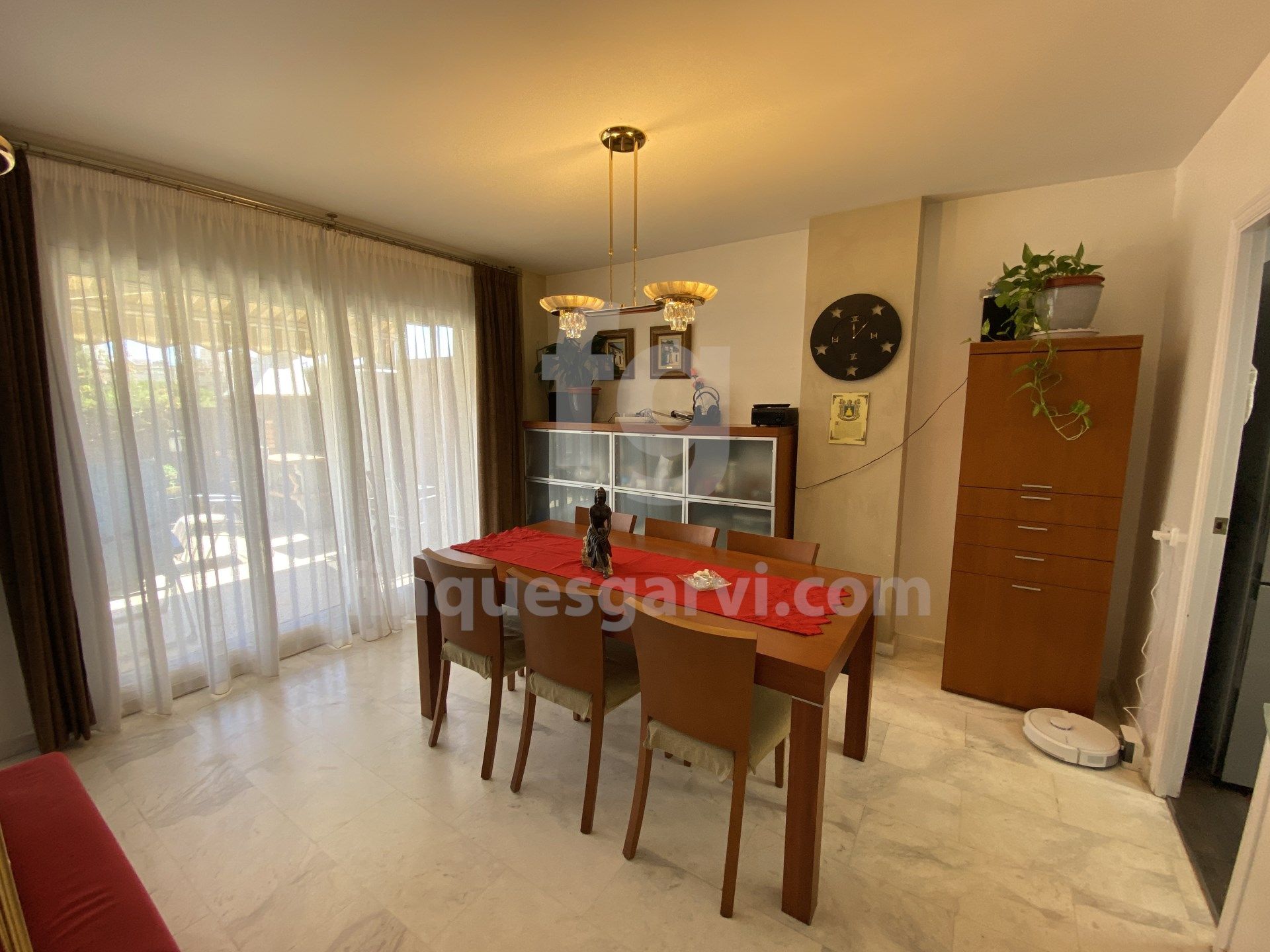 Comedor de Casa adosada en venta en Badalona con Aire acondicionado, Calefacción y Terraza