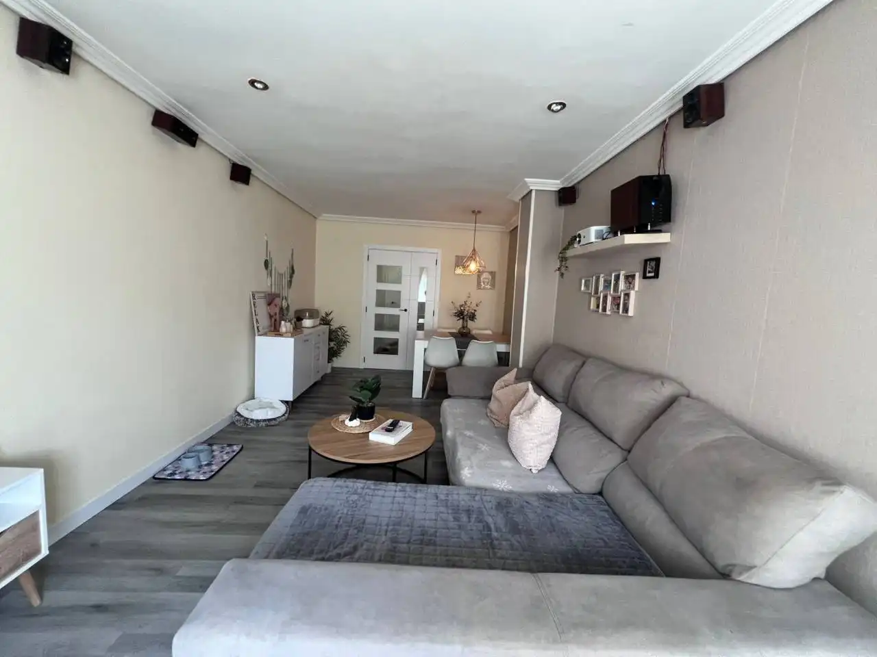 Wohnzimmer von Wohnungen zum Verkauf in Burriana / Borriana mit Klimaanlage, Heizung und Abstellraum