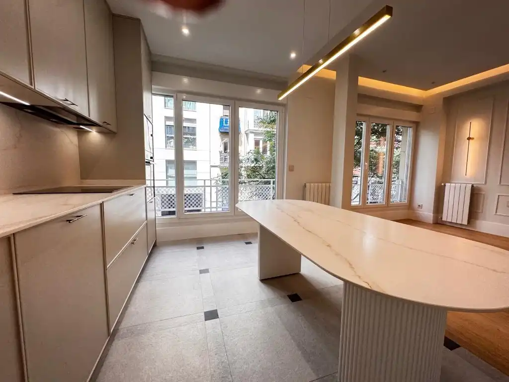 Cocina de Apartamento en venta en Madrid