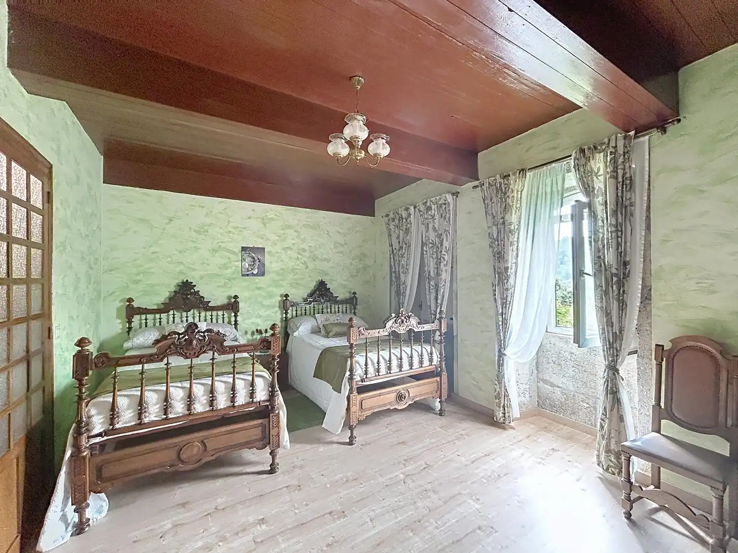 Bedroom of Country homes for sale in Vedra  with Heating, Terrace and Swimming Pool