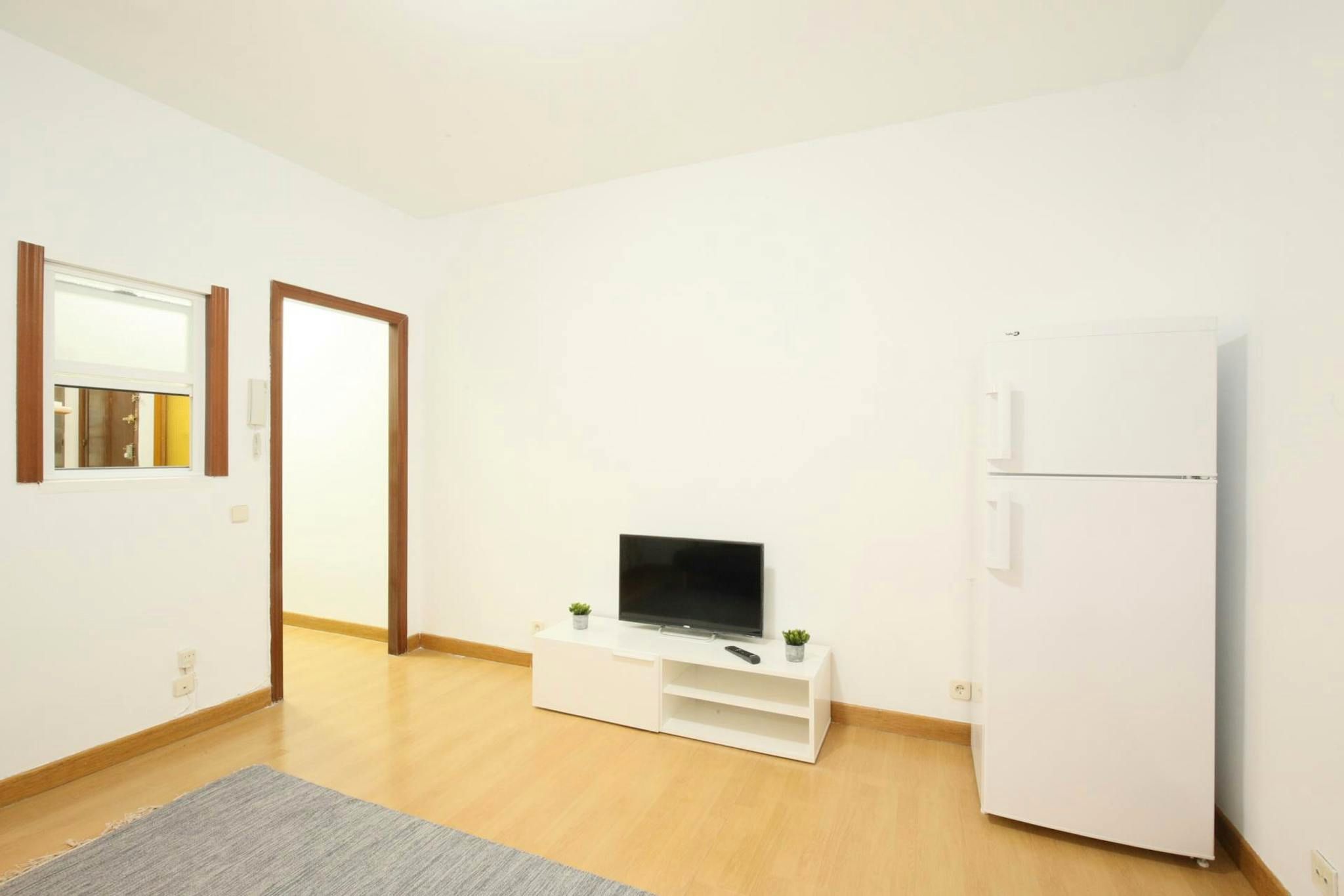 Living room of Flat to rent in  Madrid Capital  with Heating, Furnished and Washing machine