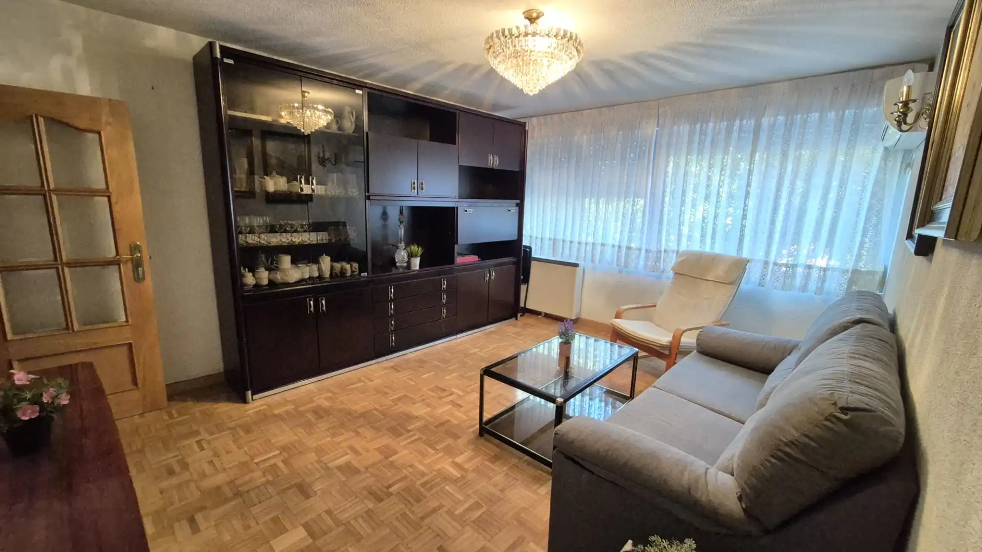 Sala de estar de Piso en venta en Madrid con Aire acondicionado, Calefacción y Amueblado