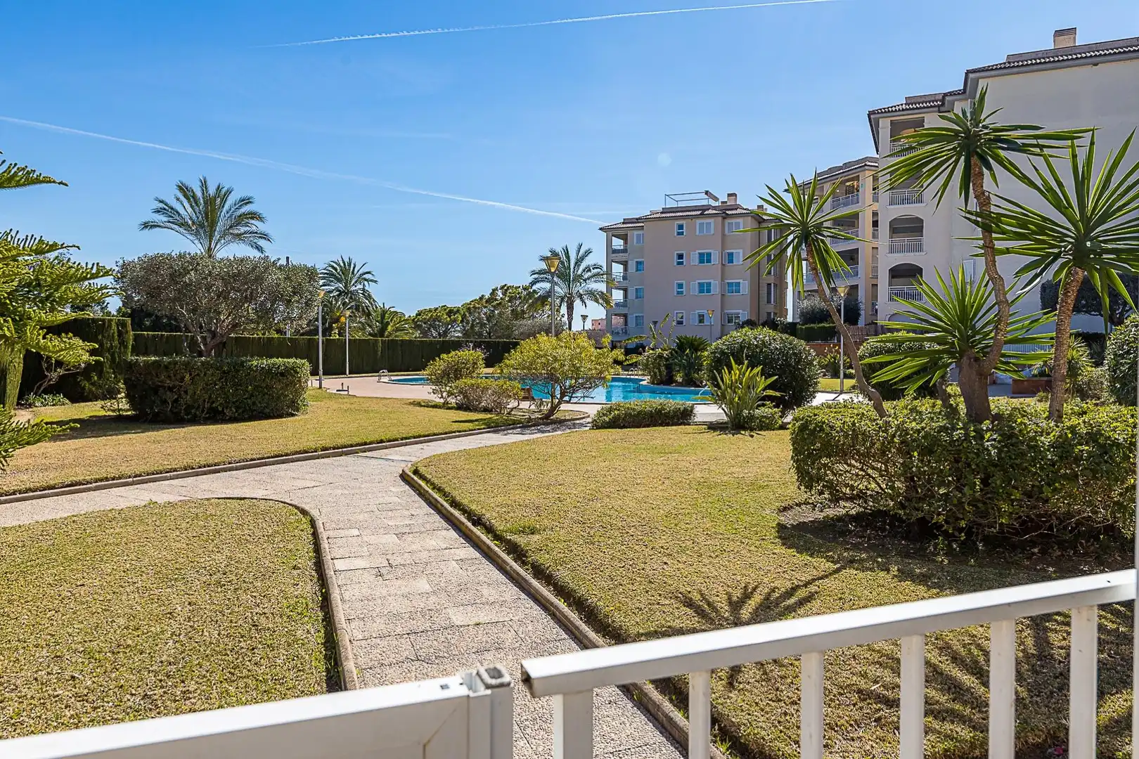Exterior view of Ground floor for sale in  Palma de Mallorca  with Air Conditioner, Private garden and Terrace