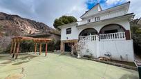 Exterior view of House or chalet for sale in Manzanares El Real  with Terrace and Swimming Pool