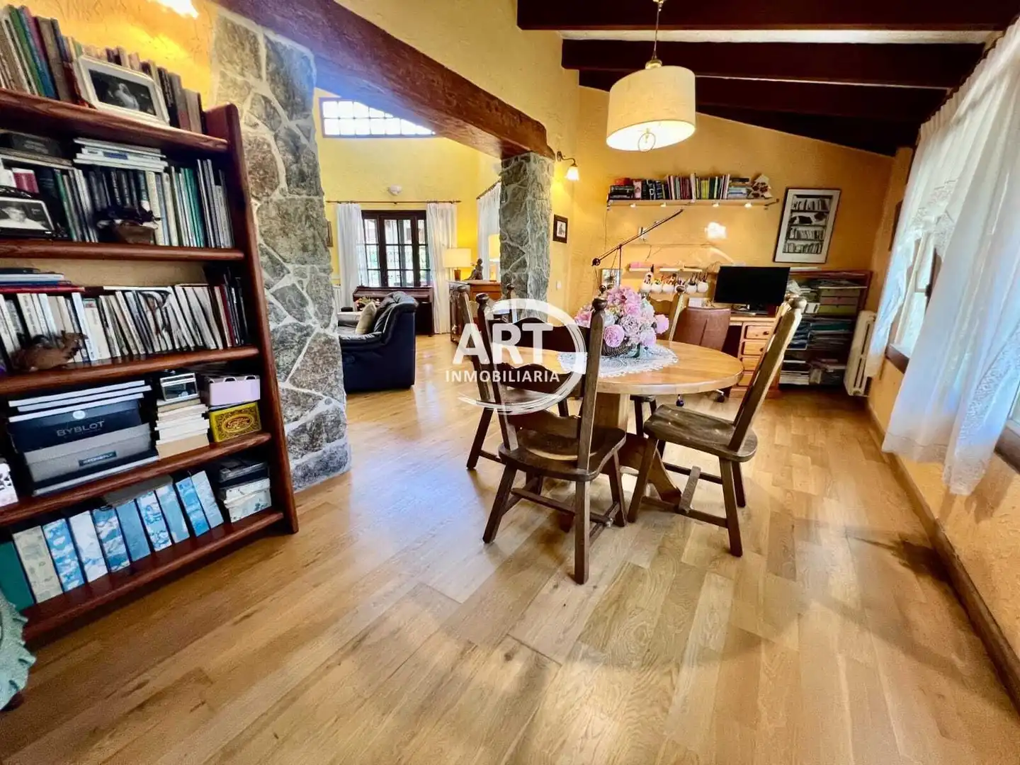 Dining room of Houses for sale in L'Eliana  with Air Conditioner, Heating and Private garden
