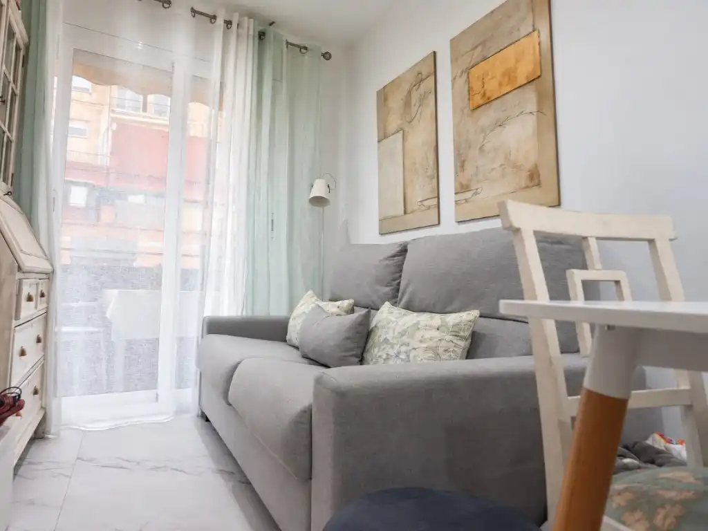 Sala de estar de Piso en venta en Horta - Guinardó