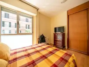 Schlafzimmer von Wohnung zum Verkauf in Madrid mit Klimaanlage, Heizung und Privatgarten