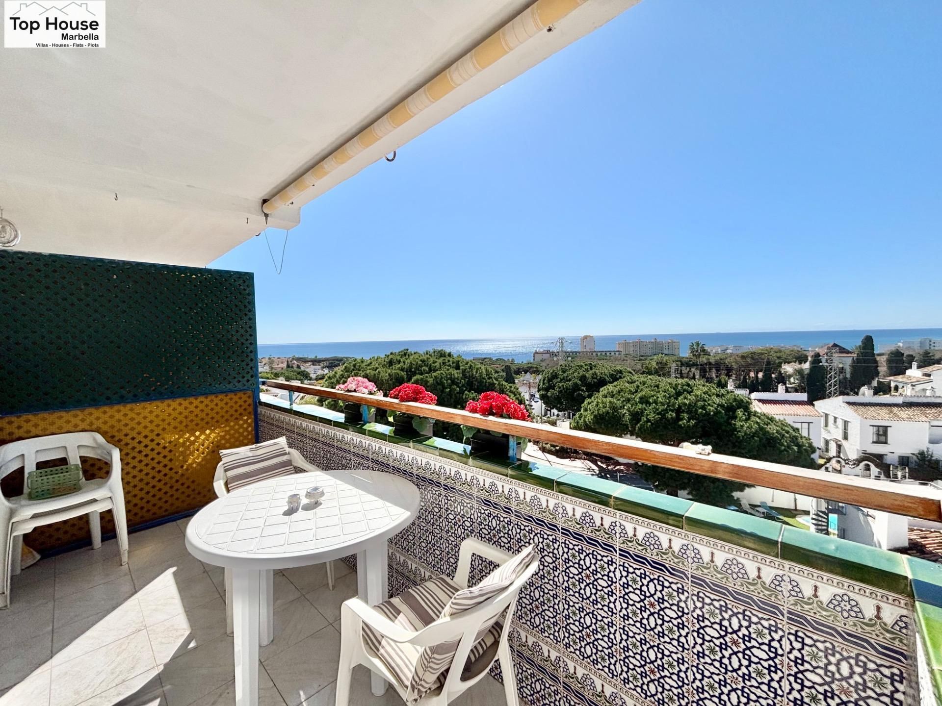 Garden of Flat for sale in Mijas  with Air Conditioner, Terrace and Balcony