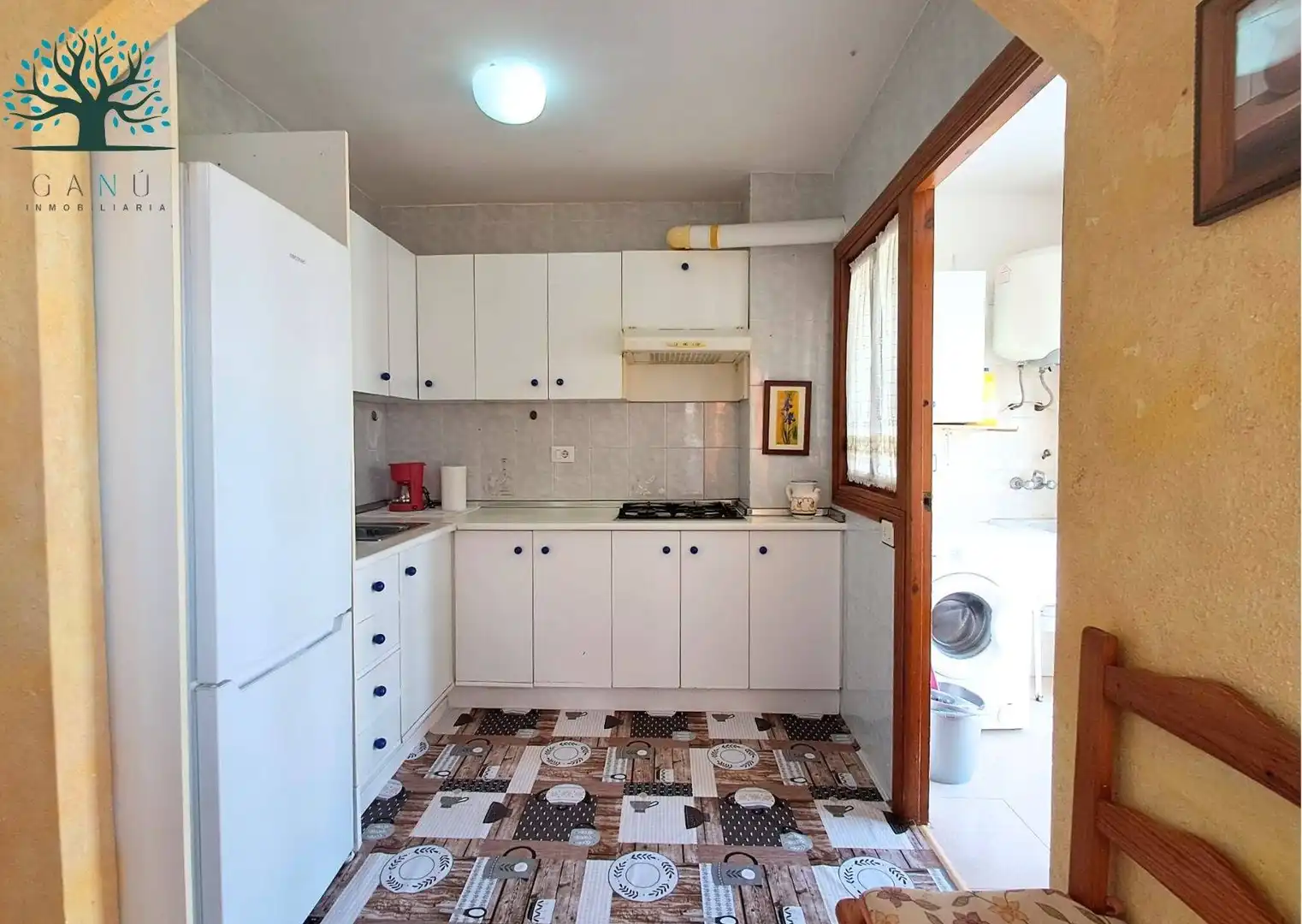 Cocina de Apartamento en venta en Mazarrón con Aire acondicionado, Terraza y Amueblado