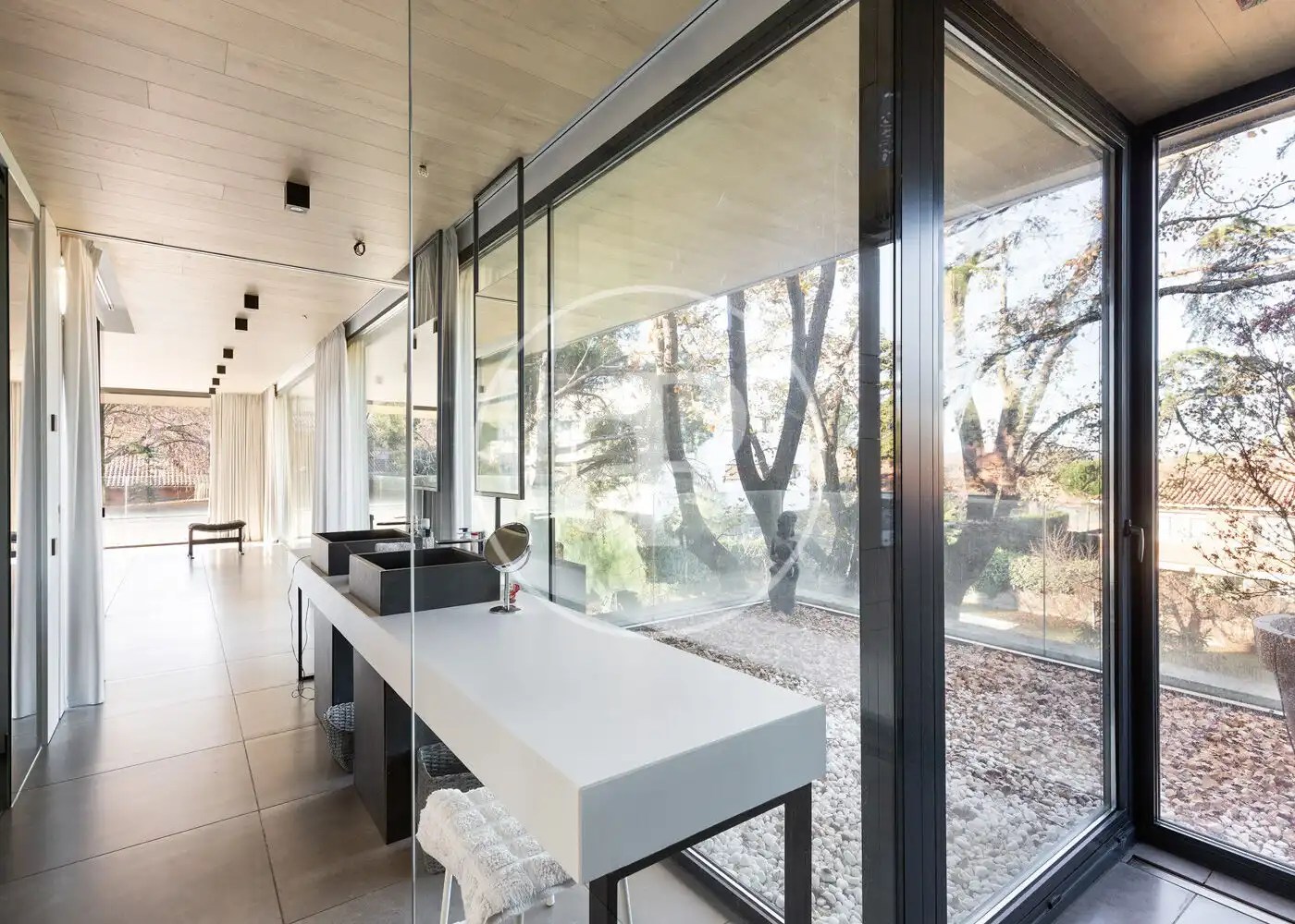 Bathroom of Houses for sale in Sant Cugat del Vallès  with Air Conditioner, Heating and Private garden