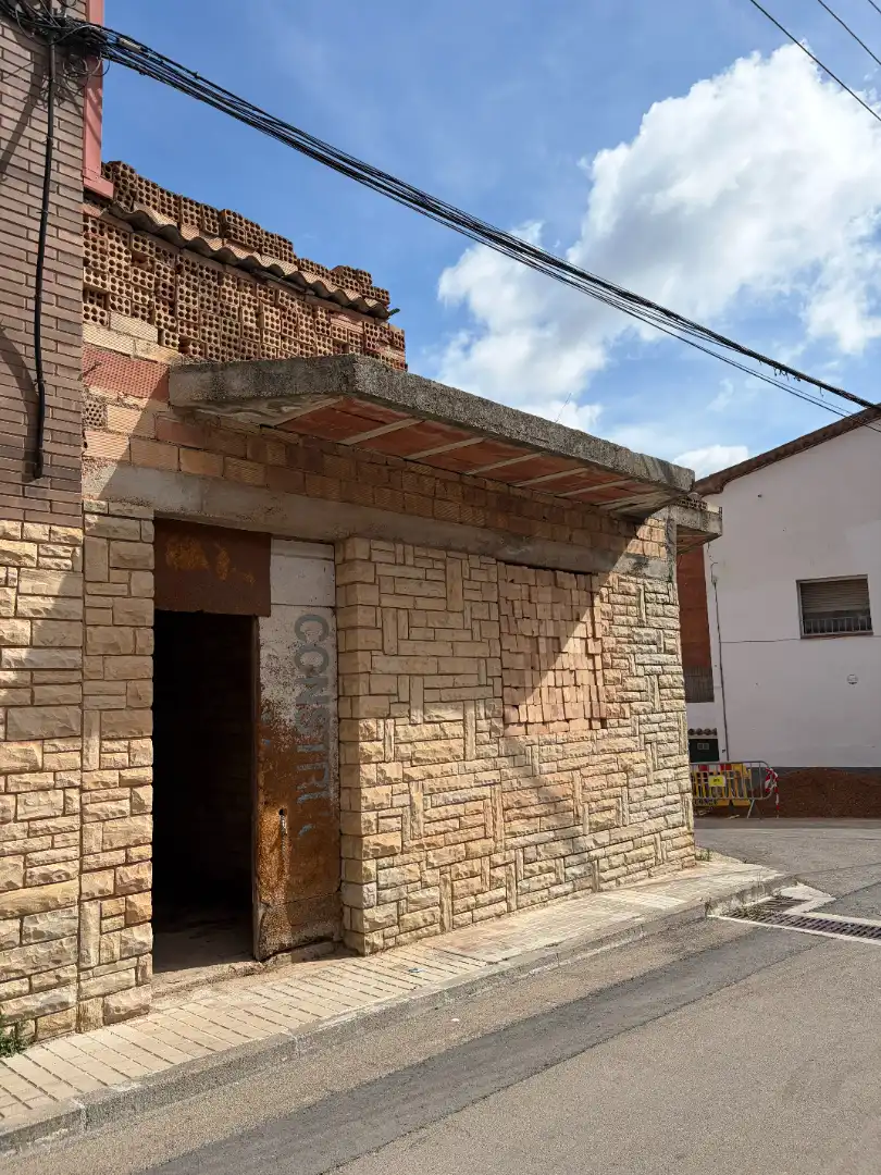 Vista exterior de Casa adosada en venta en Carme
