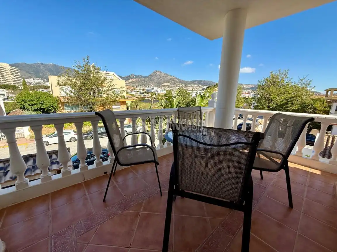 Terrassa de Casa o xalet en venda en Benalmádena amb Aire condicionat, Jardí privat i Terrassa