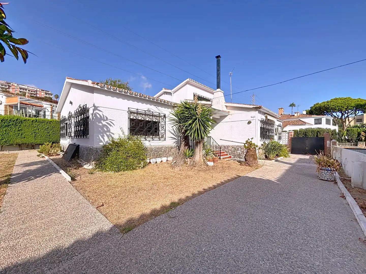 Exterior view of Houses for sale in Málaga  with Air Conditioner, Private garden and Terrace