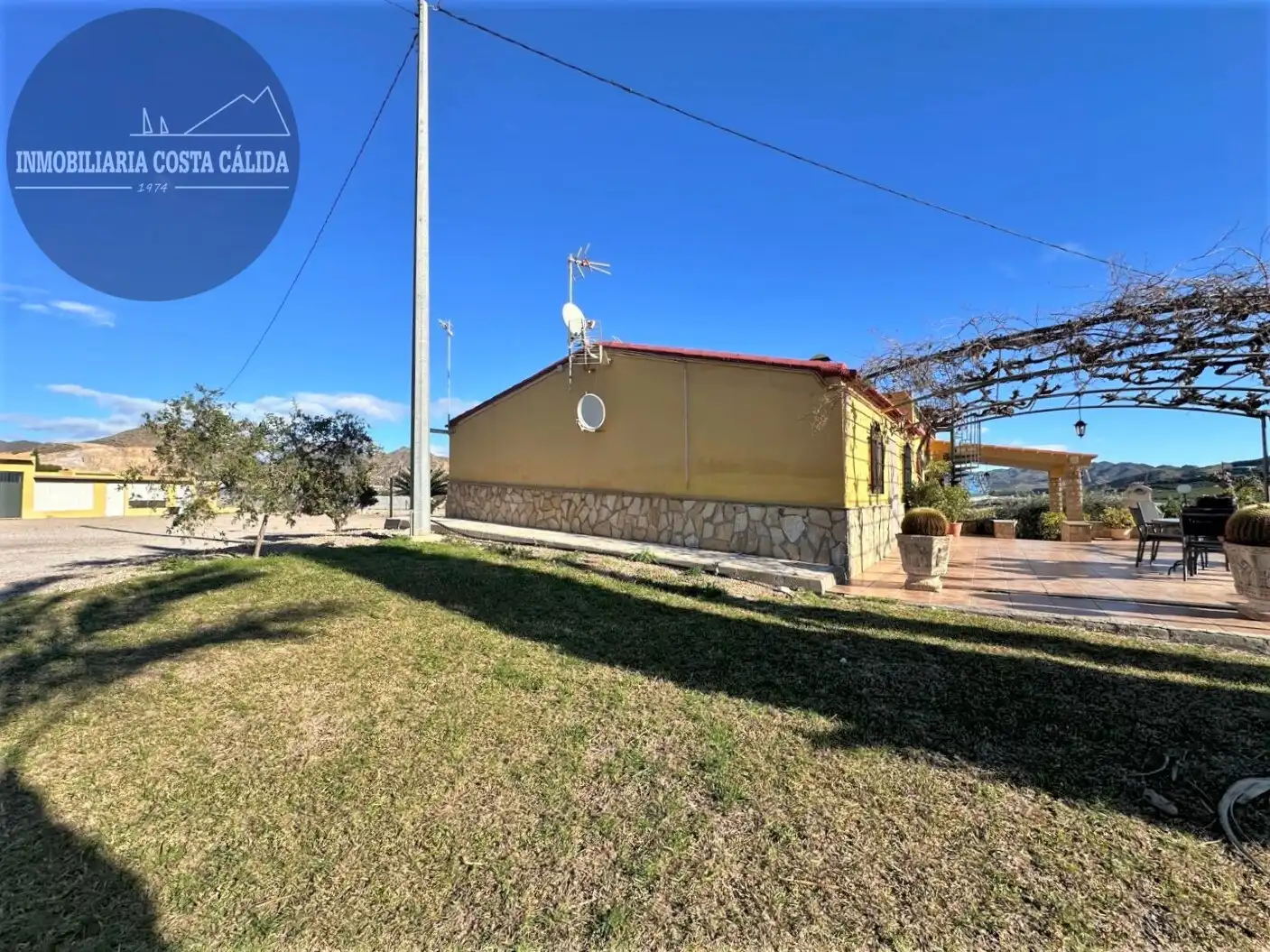 Vista exterior de Finca rústica en venta en Águilas con Aire acondicionado, Calefacción y Jardín privado