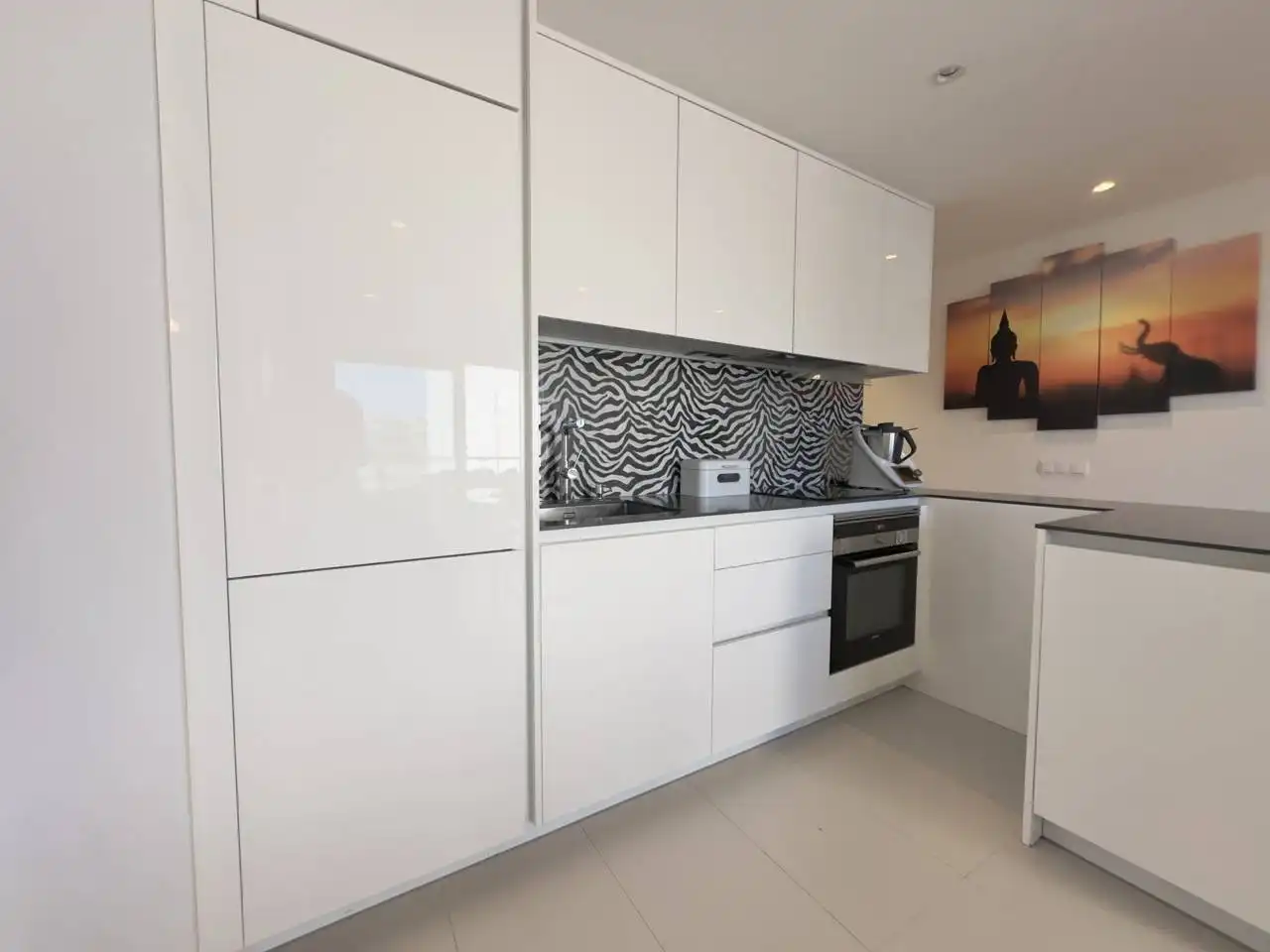 Cocina de Piso de alquiler en Calvià con Aire acondicionado, Calefacción y Terraza