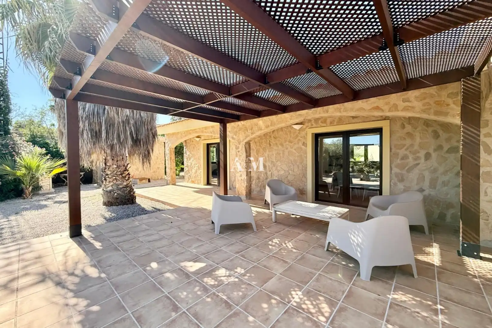 Terraza de Casa o chalet de alquiler en San Miguel de Salinas con Aire acondicionado, Calefacción y Jardín privado