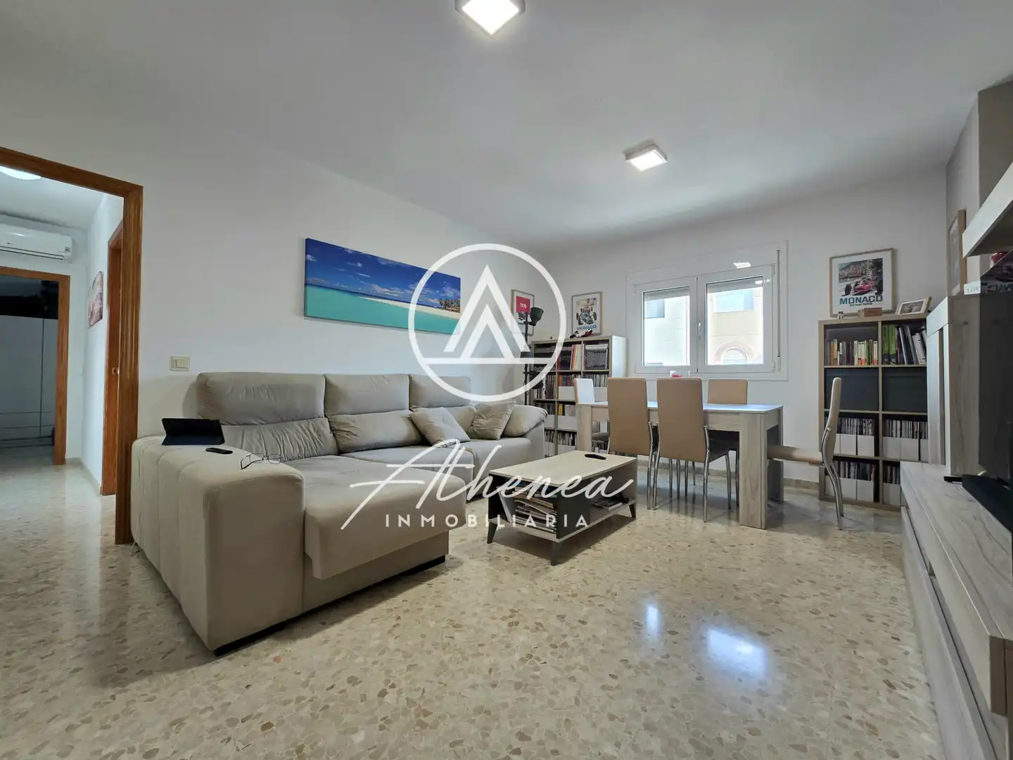 Living room of Detached homes for sale in Roquetas de Mar  with Air Conditioner, Heating and Terrace