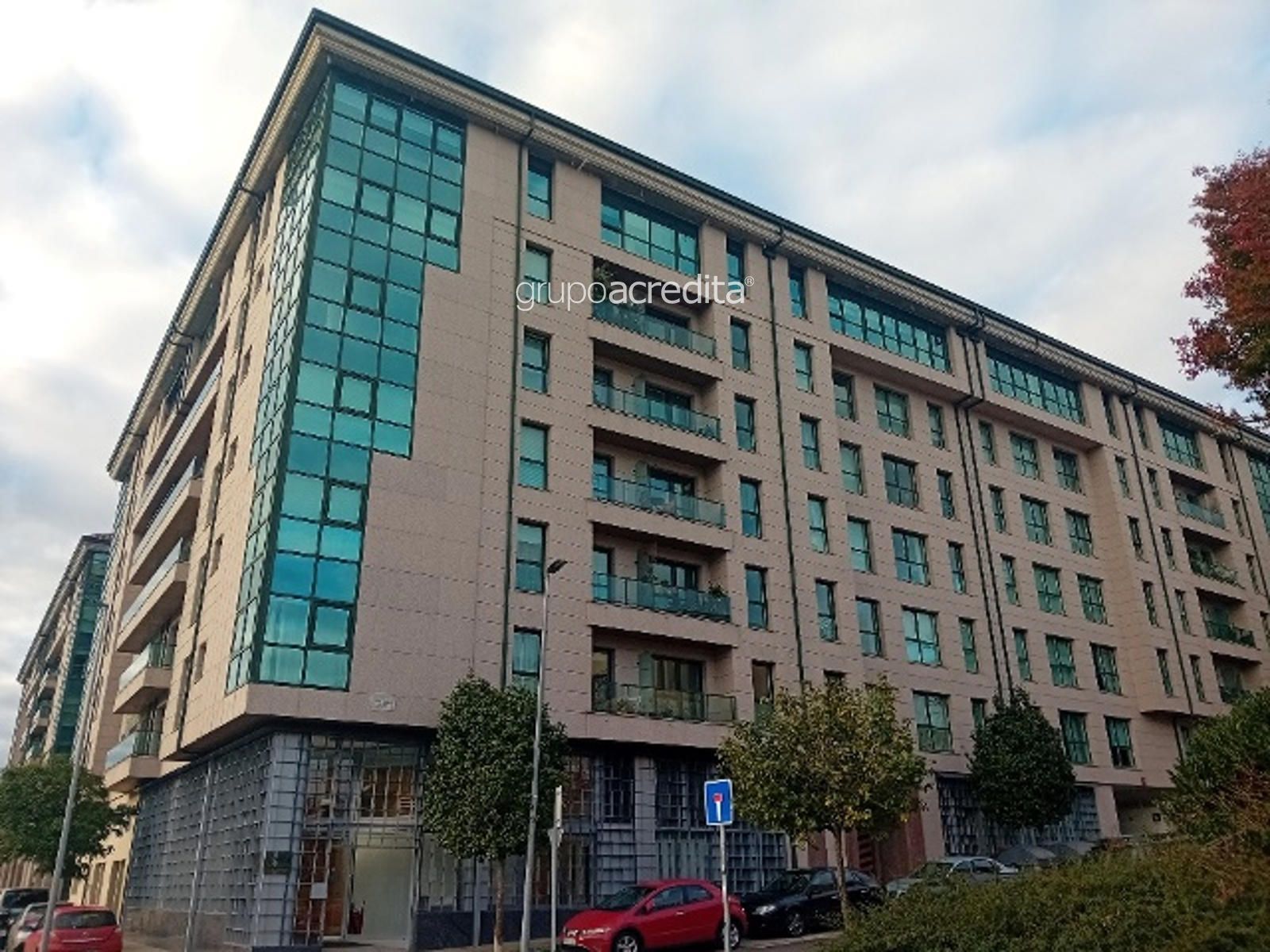 Exterior view of Duplex for sale in Santiago de Compostela   with Heating, Parquet flooring and Terrace