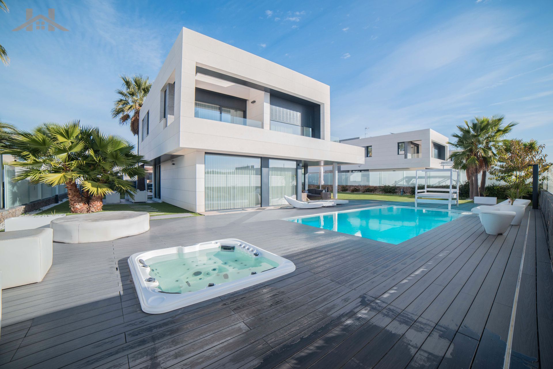 Piscina de Casa o chalet en venta en Majadahonda con Aire acondicionado, Calefacción y Jardín privado