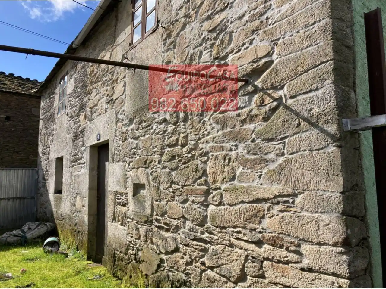 Vista exterior de Casa o chalet en venta en Portomarín con Jardín privado y Alarma