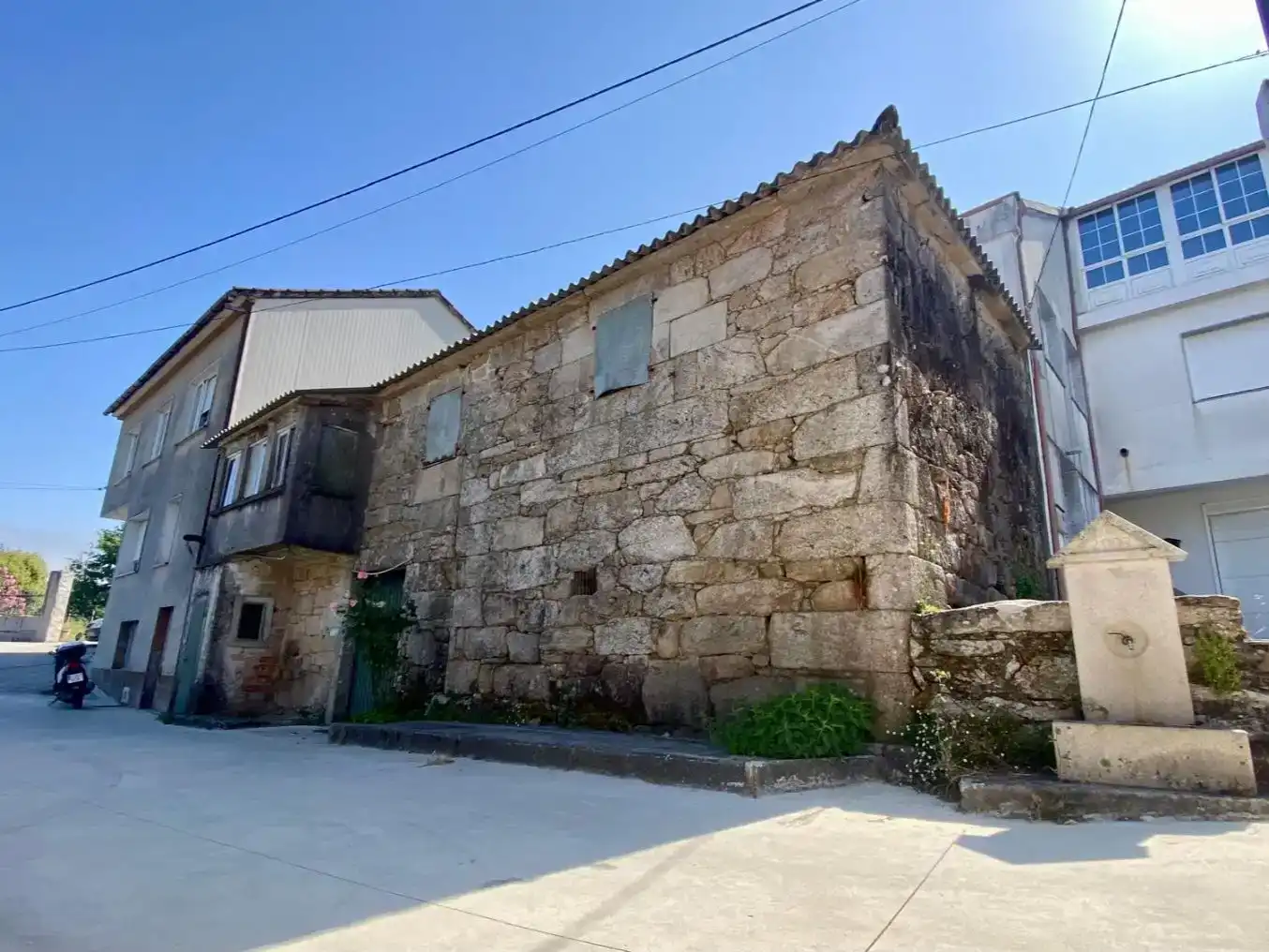 Vista exterior de Pis en venda en Cuntis