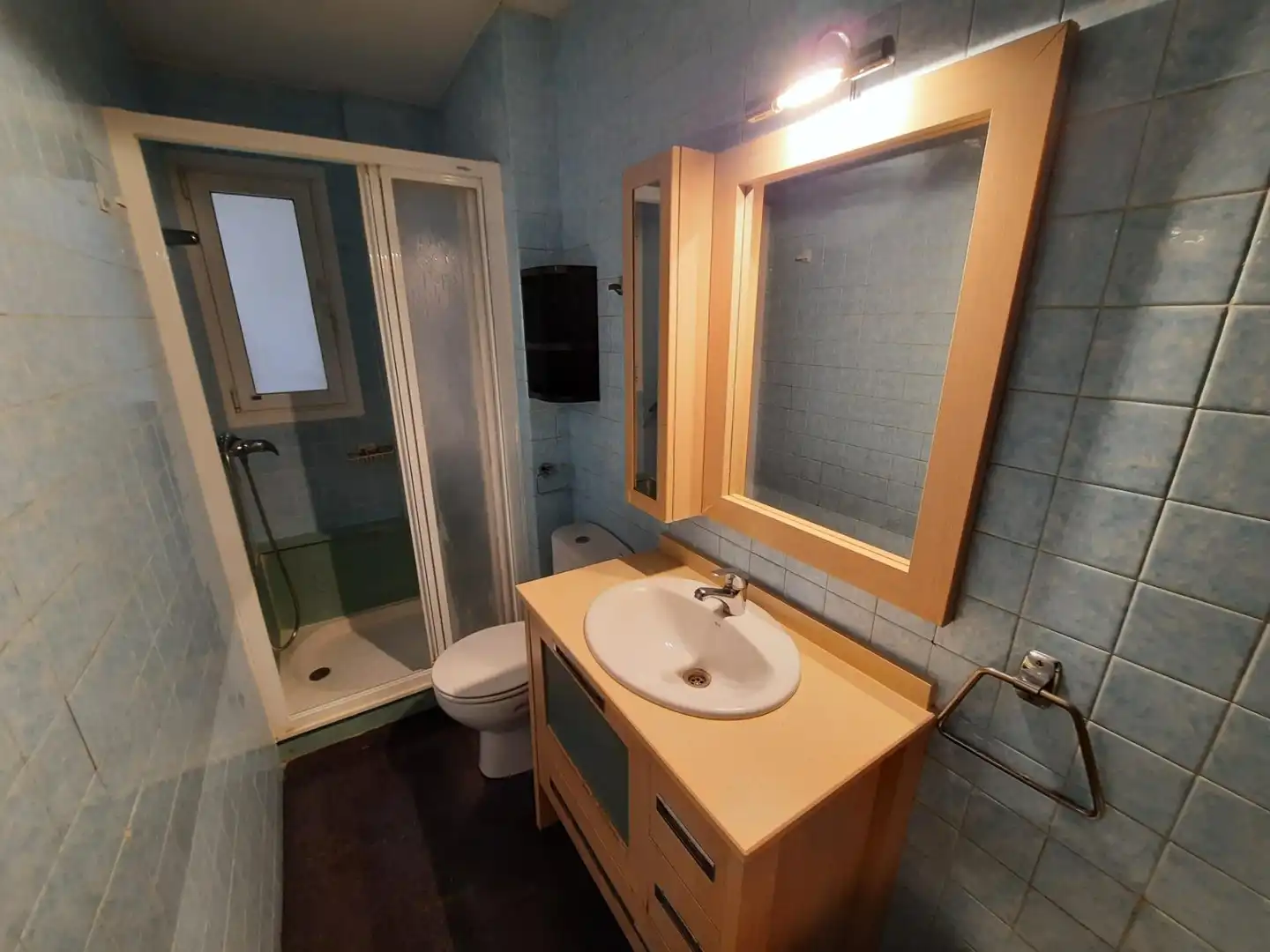 Badezimmer von Wohnung zur Miete in Almansa mit Heizung und Möbliert