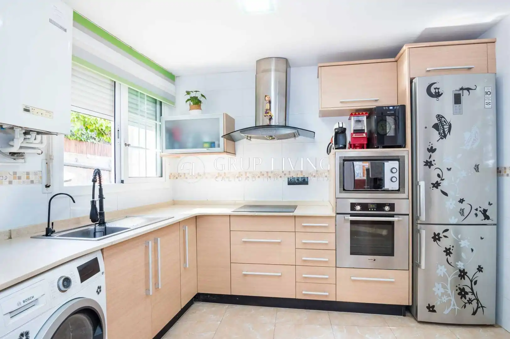 Cocina de Piso en venta en Sitges con Calefacción, Jardín privado y Terraza