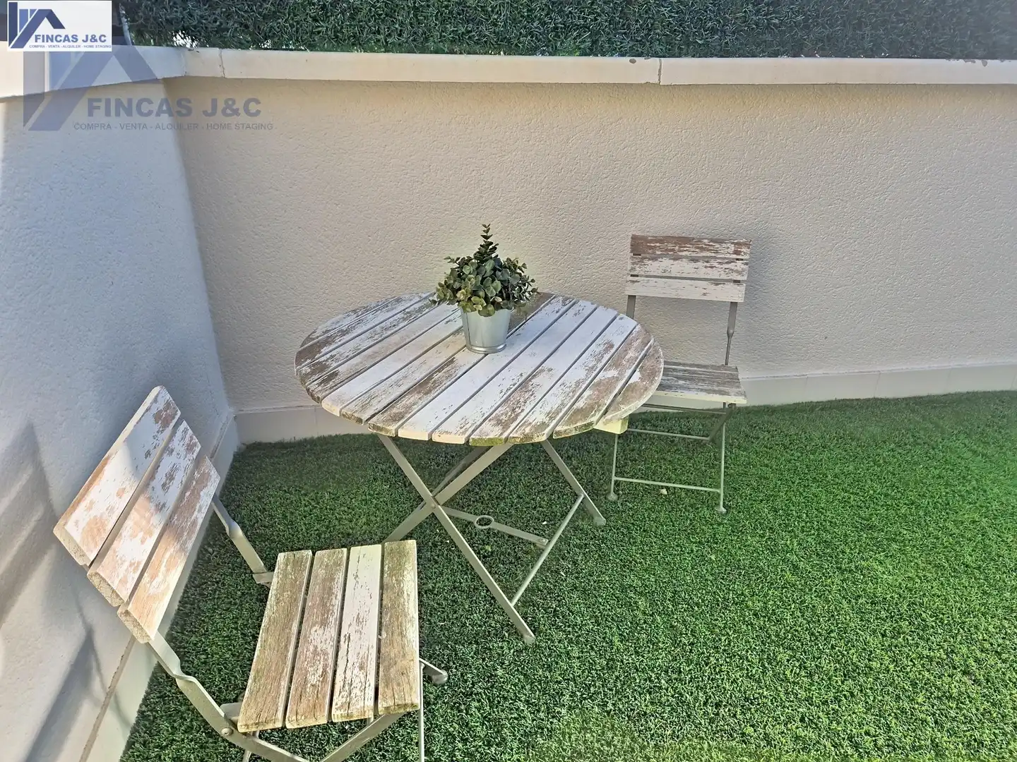 Terraza de Casa adosada en venta en Zaragoza con Aire acondicionado, Calefacción y Jardín privado