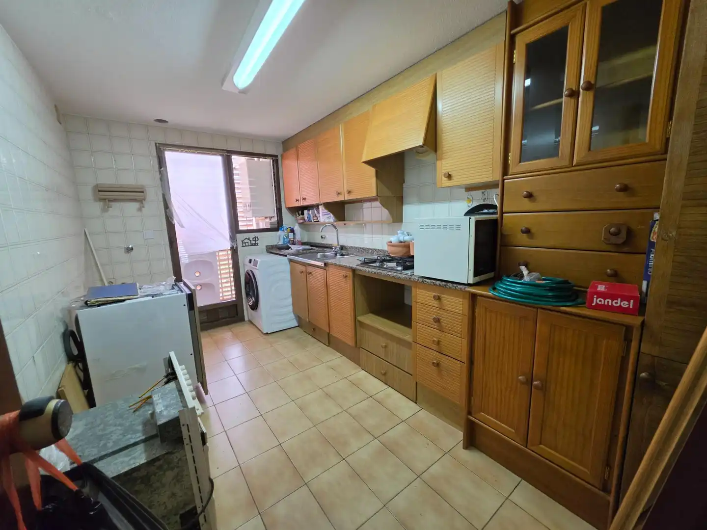 Cocina de Piso de alquiler en Valencia con Jardín privado, Terraza y Amueblado