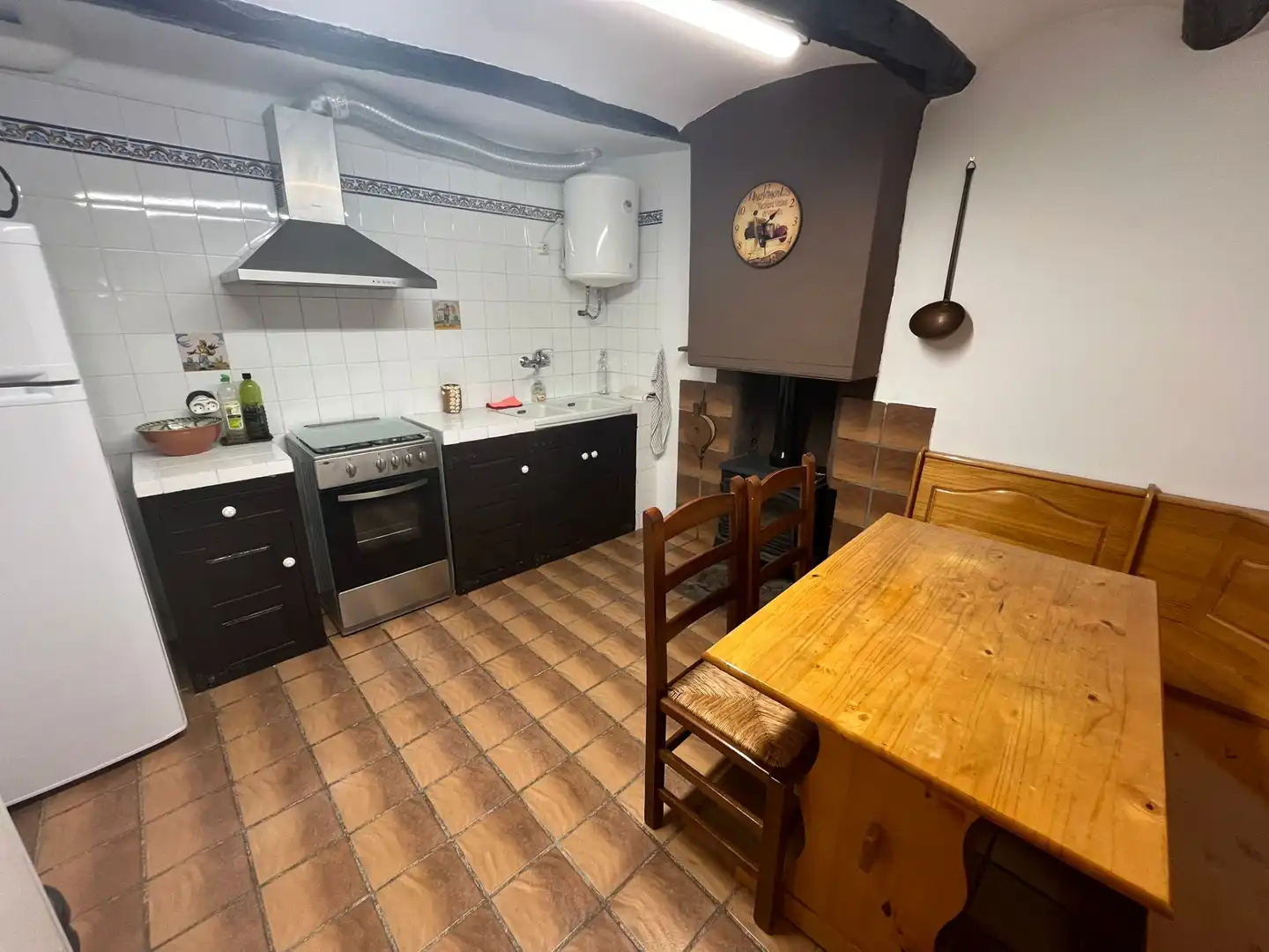Kitchen of Houses for sale in Belmonte de San José  with Balcony