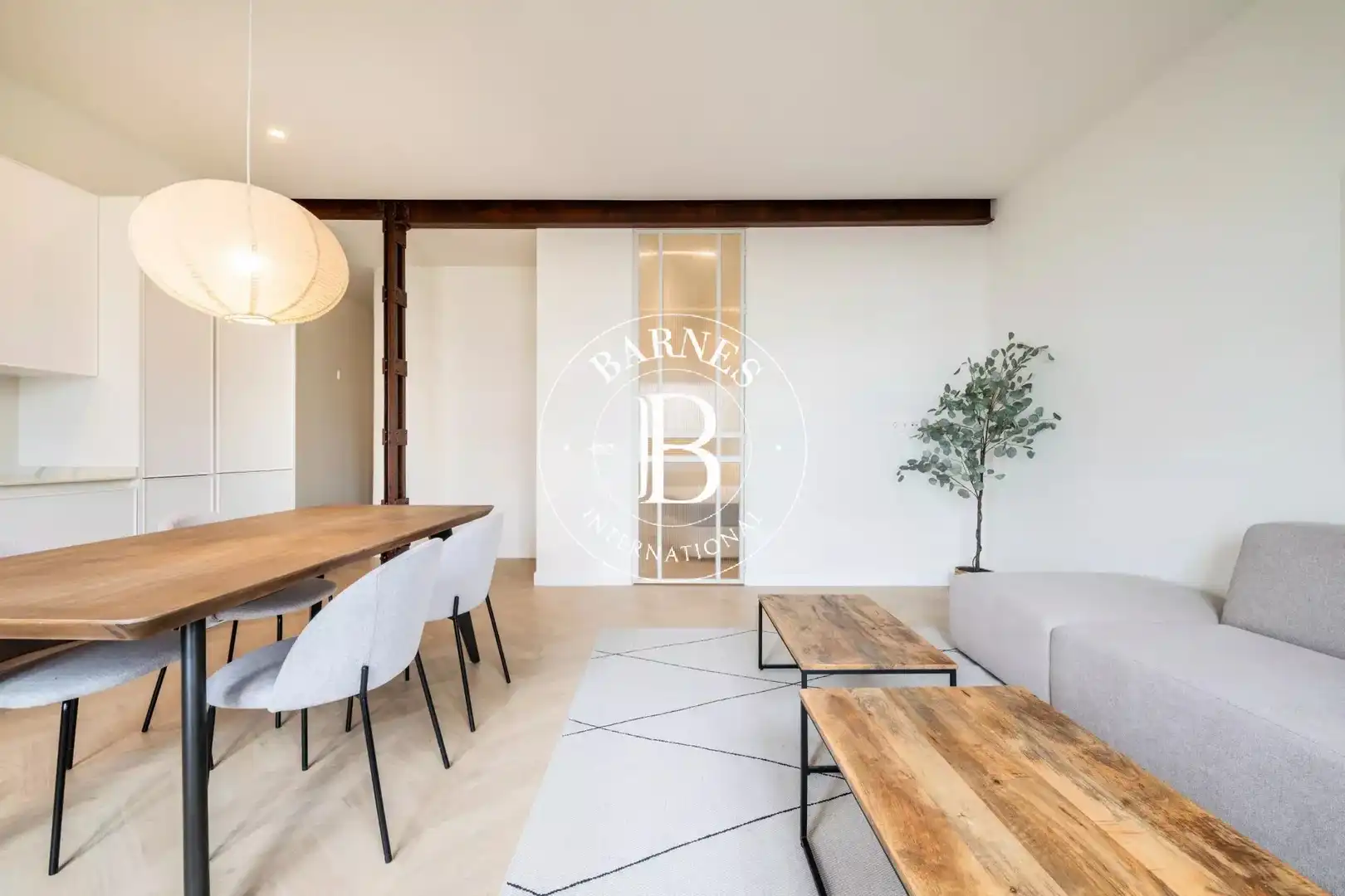 Wohnzimmer von Wohnung zur Miete in Madrid mit Klimaanlage, Heizung und Möbliert