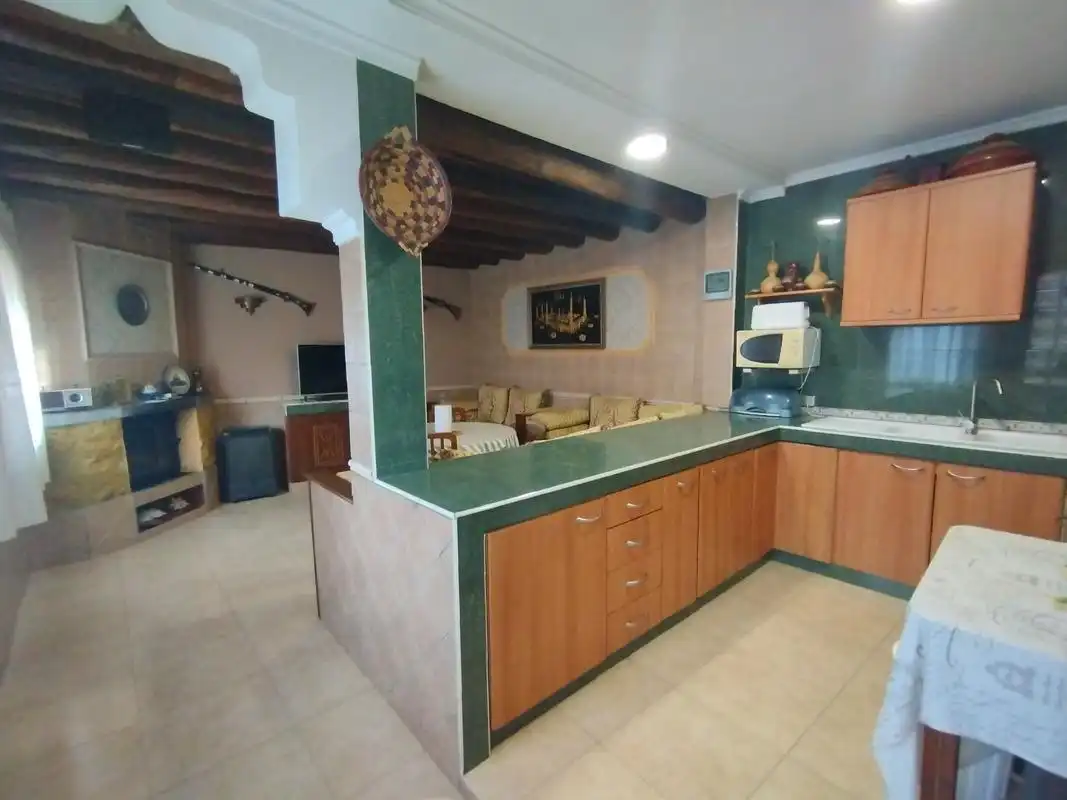 Küche von Haus oder Chalet zum Verkauf in Gelsa mit Heizung, Privatgarten und Terrasse