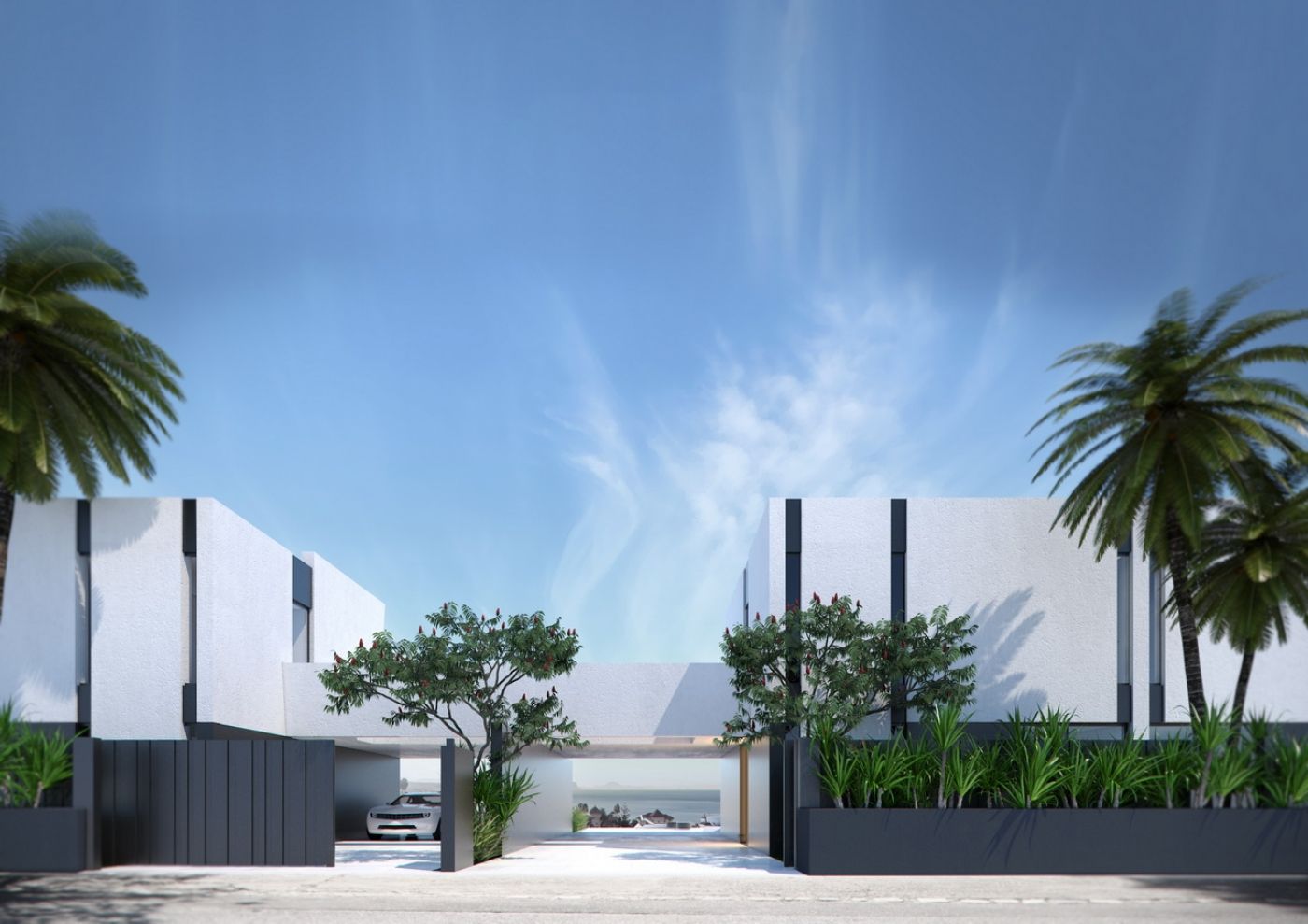 Exterior view of Single-family semi-detached for sale in Vélez-Málaga  with Air Conditioner, Private garden and Terrace