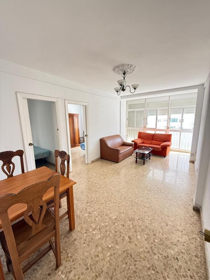 Living room of Flat to rent in Málaga Capital  with Furnished and Balcony