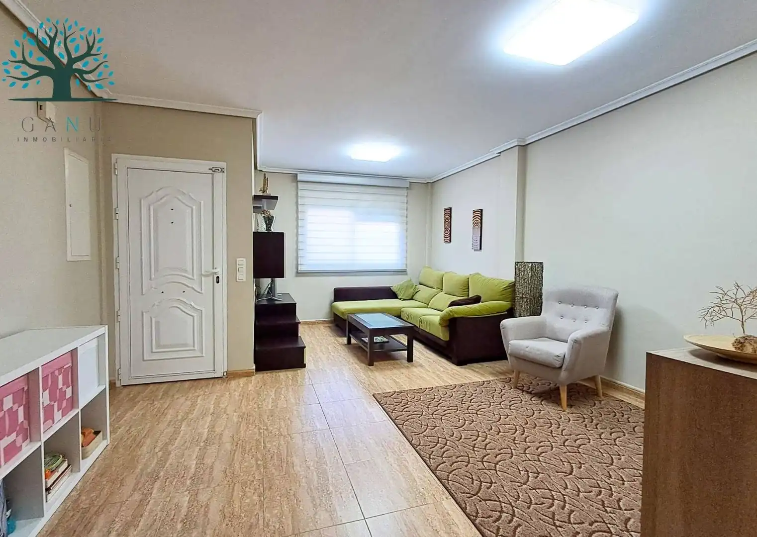 Sala de estar de Dúplex en venta en Mazarrón con Terraza, Trastero y Amueblado