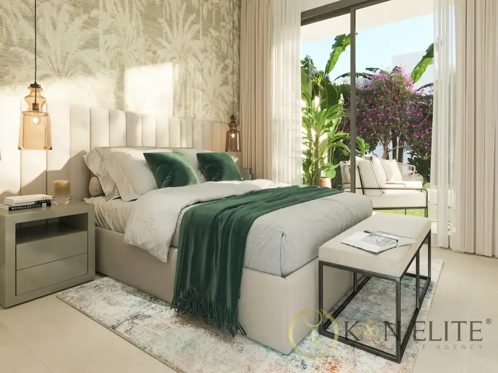 Bedroom of Attic for sale in Estepona  with Air Conditioner, Terrace and Swimming Pool