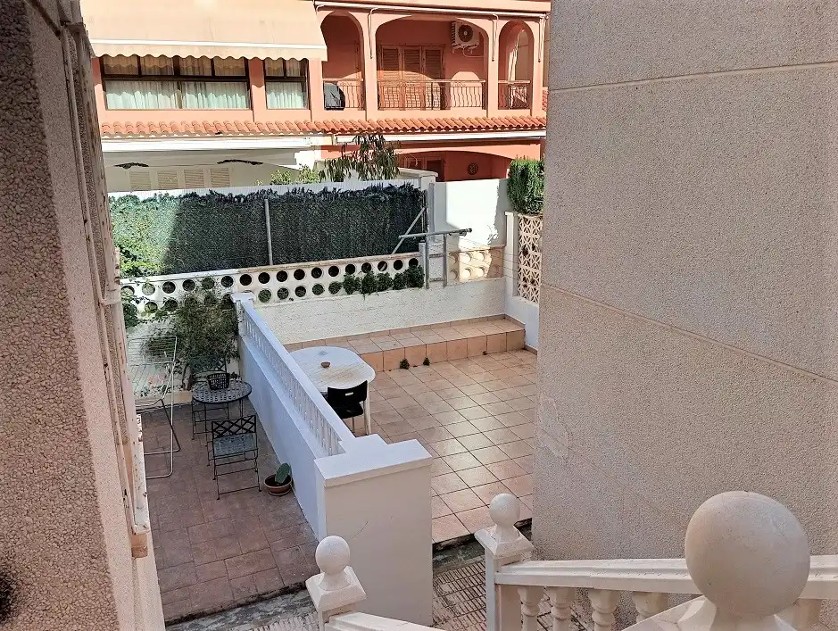 Terraza de Casa o chalet de alquiler en Santa Pola con Calefacción, Terraza y Amueblado