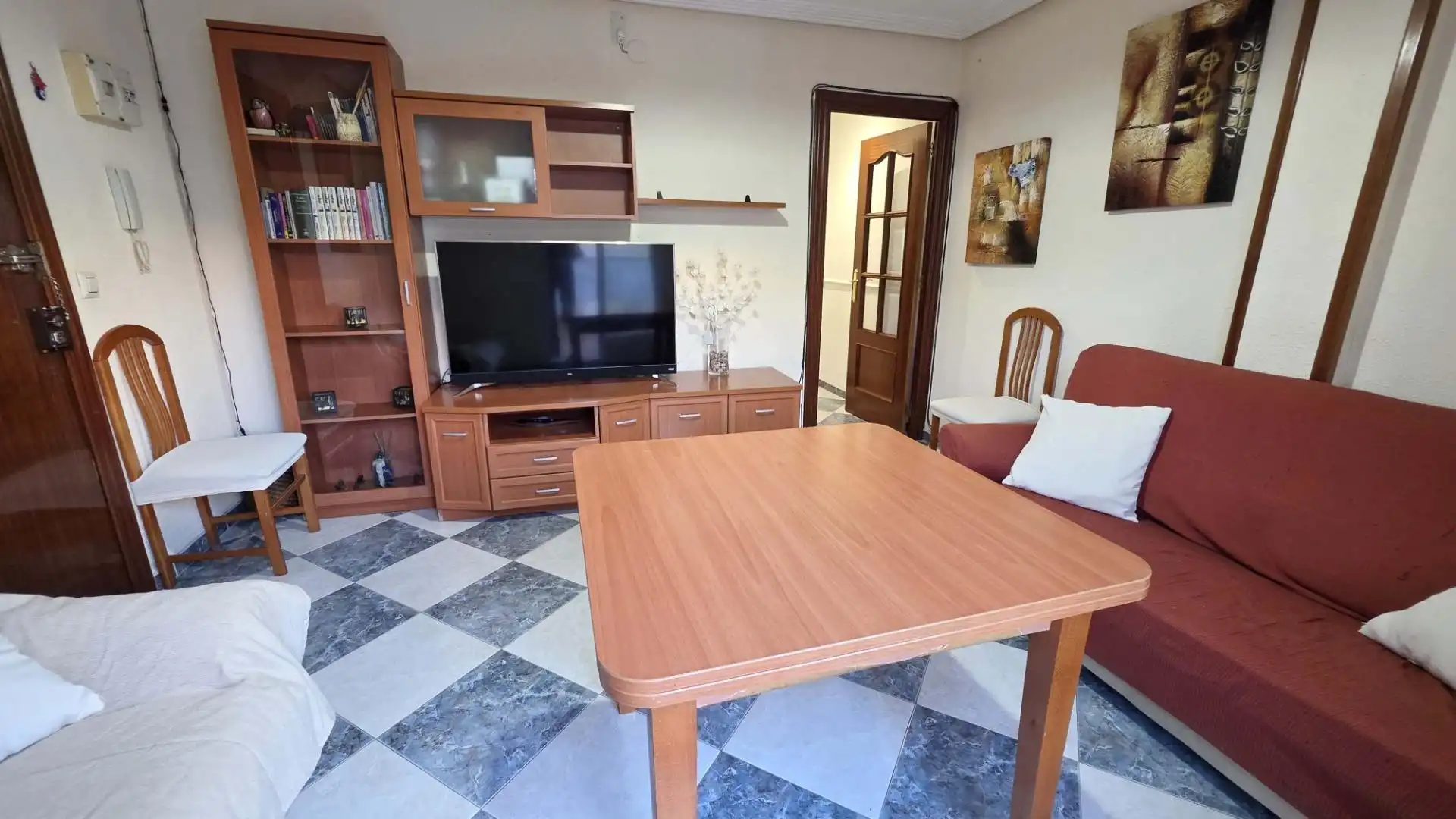Sala de estar de Ático en venta en Belén - San Roque