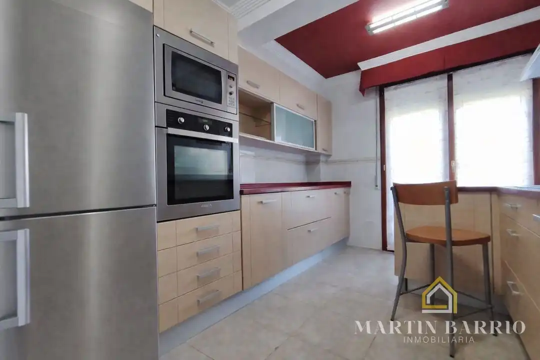 Kitchen of Flat for sale in Muskiz  with Heating, Terrace and Storage room