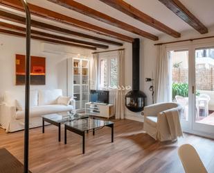 Living room of Flat to rent in  Barcelona Capital  with Air Conditioner and Terrace